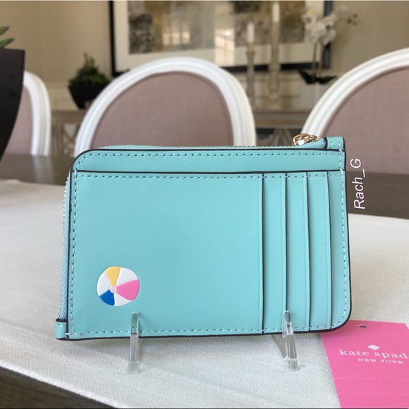 Kate Spade Splash Poolside L-zip Card Holder - Picture 3 of 7